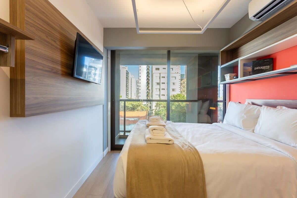 Bhomy Perdizes - Estilo Com Varanda E Vista Dh402 São Paulo Kültér fotó
